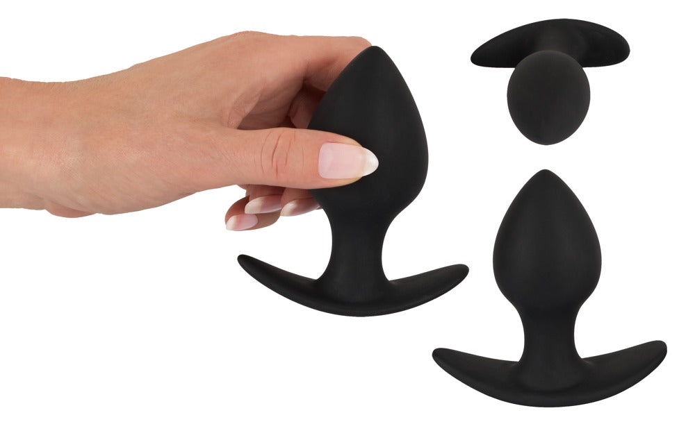 Black Velvets - Analplug-Set für Einsteiger