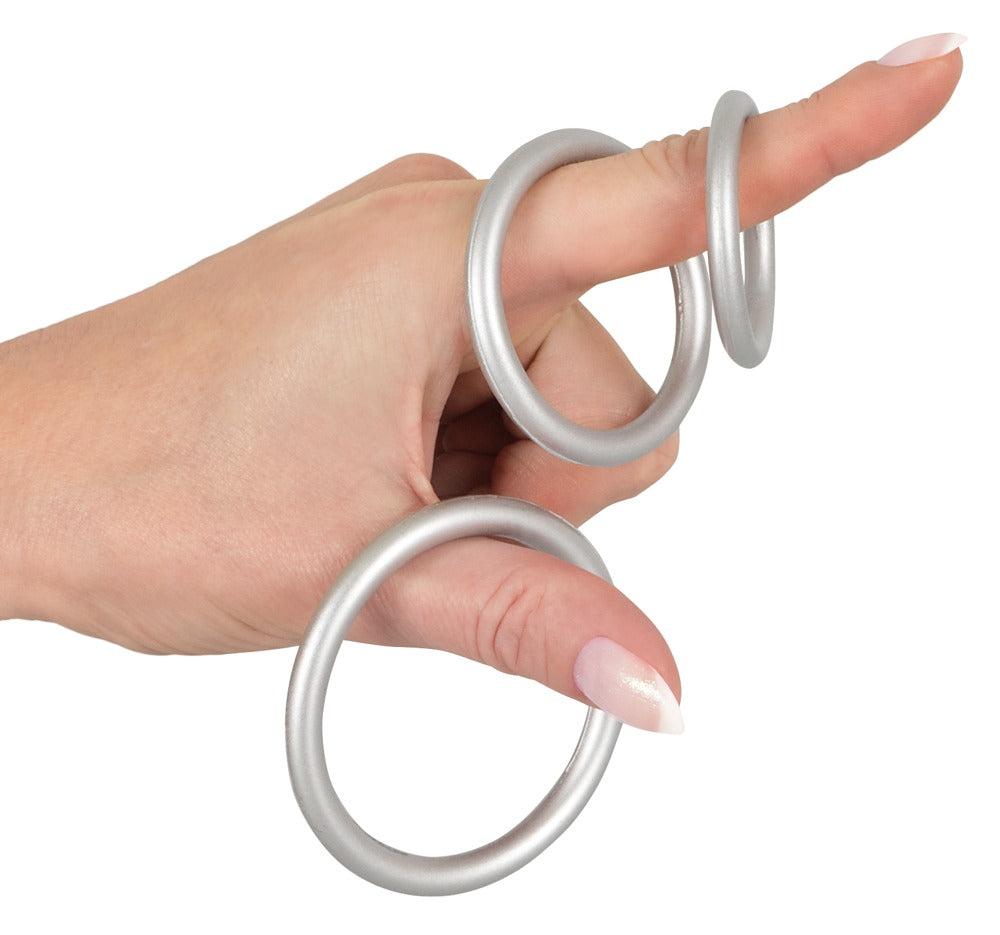 You2Toys - Metallic Penisring Set