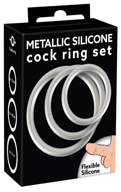 You2Toys - Metallic Penisring Set