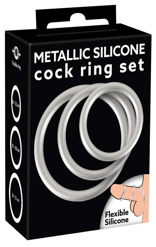 You2Toys - Metallic Penisring Set