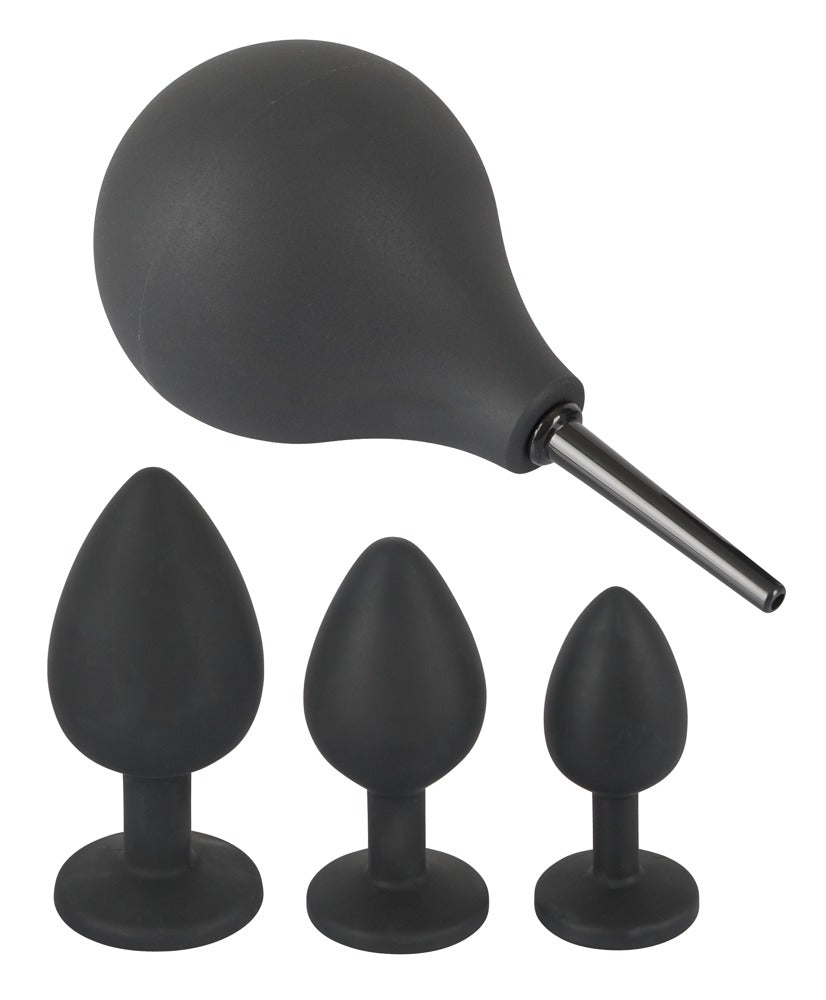 Black Velvets - Analset mit Dusche - 4-teiliges Set