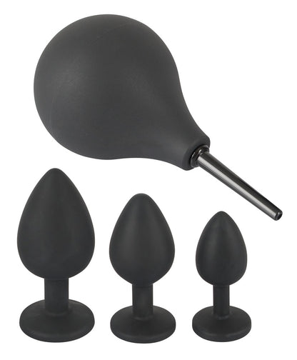 Black Velvets - Analset mit Dusche - 4-teiliges Set