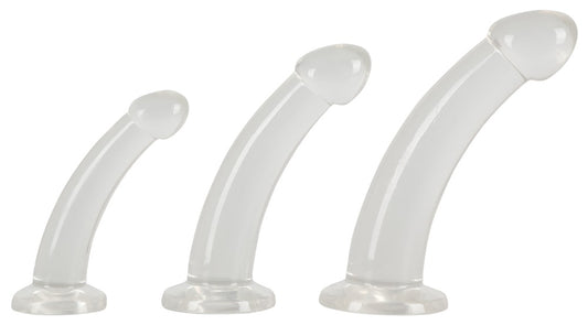 Crystal - Anal Trainer Set - Analdildo-Set mit 3 Größen
