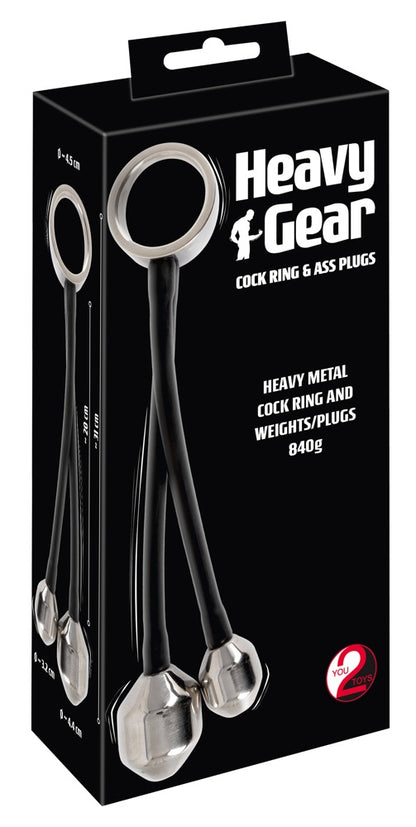 You2Toys - Heavy Gear - Penisring und Analplug