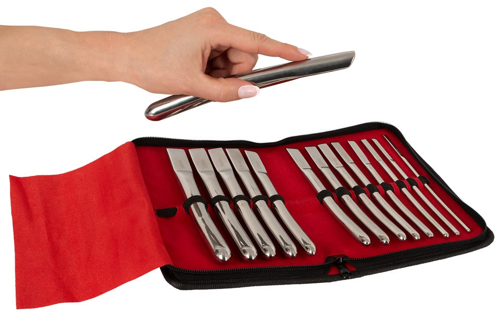 Penisplug - Urethral Dilator Set - Edelstahl-Dehner Set
