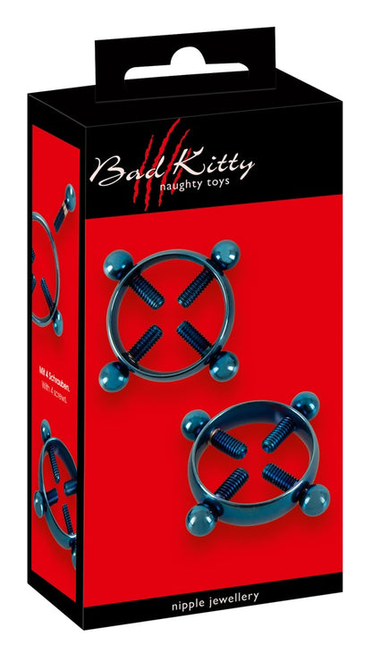 Bad Kitty - Verstellbare Nippelklemmen im Piercing-Look