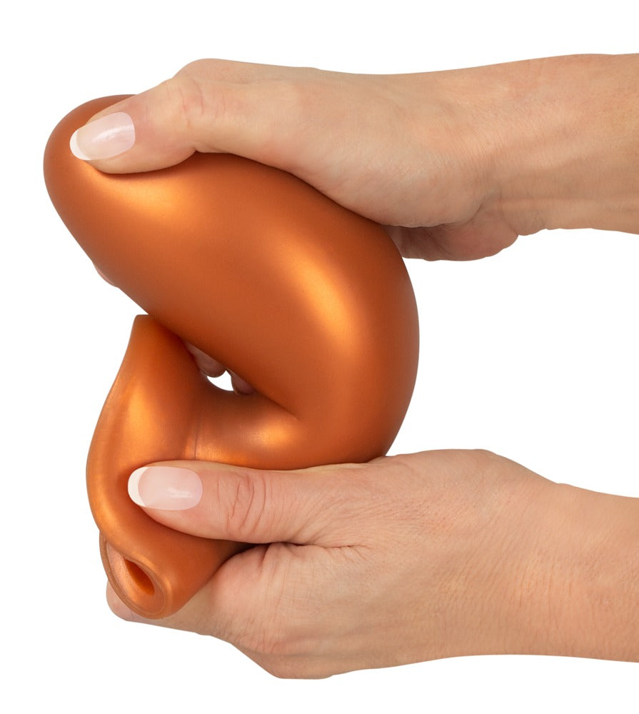 ANOS - XXL-Analplug mit Saugfuß für extrem intensives Dehntraining