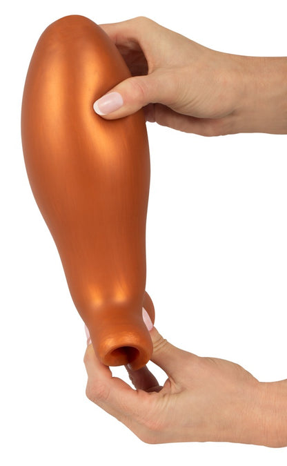 ANOS - XXL-Analplug mit Saugfuß für extrem intensives Dehntraining