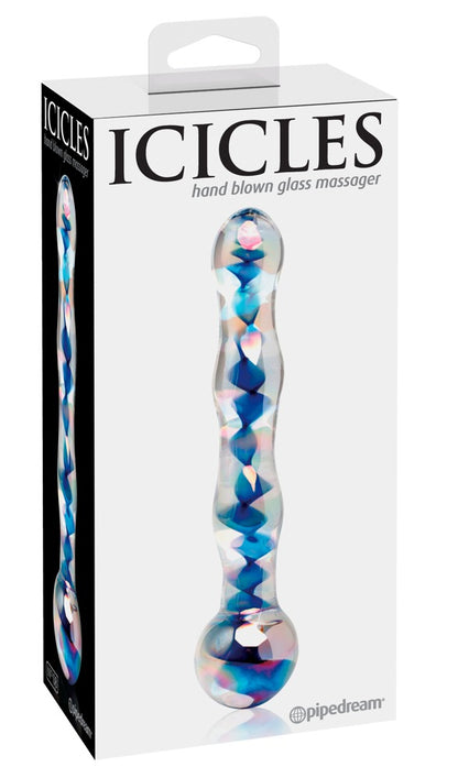 Icicles - No. 8 - Handgefertigter Glasdildo