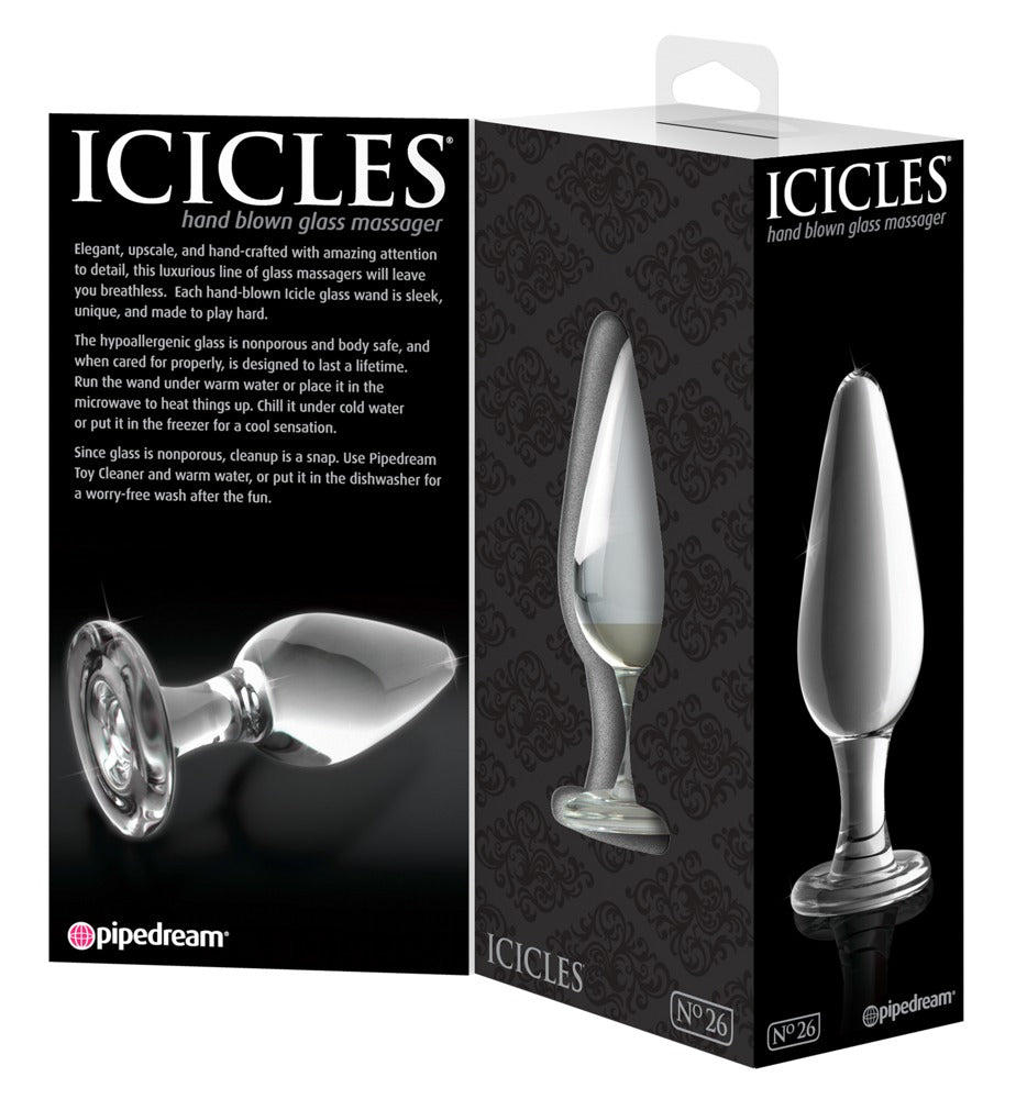 Icicles - No. 26 - Plug aus Glas