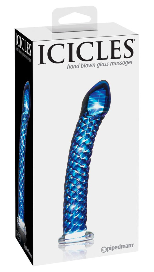 Icicles - Mara - Handgefertigter Glasdildo