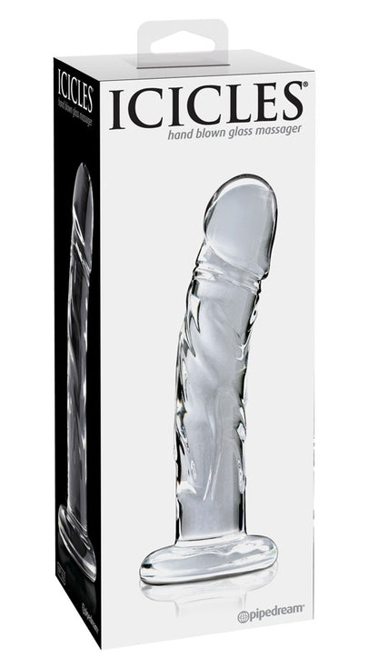 Icicles - Larissa - Handgefertigter Glasdildo