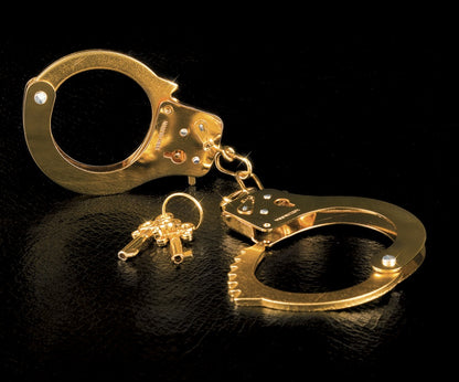 Fetish Fantasy - Goldene Metall Handschellen
