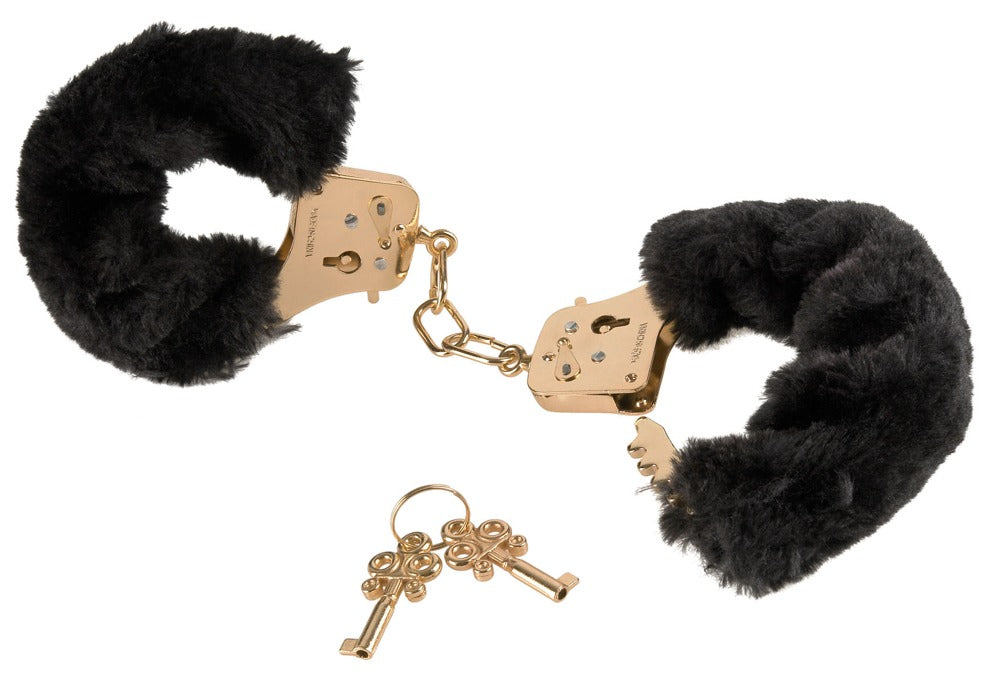 Fetish Fantasy - Goldene Deluxe Furry Handschellen