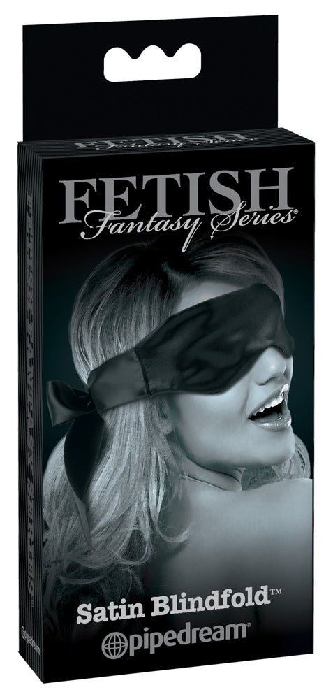 Fetish Fantasy - FFSLE Satin Blindfold Black