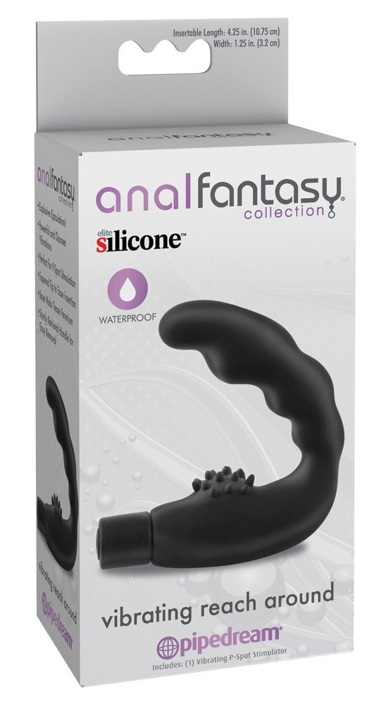 Anal Fantasy - Prostata-Vibrator mit Perineum-Stimulation & Penisring
