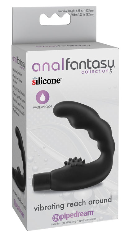 Anal Fantasy - Prostata-Vibrator mit Perineum-Stimulation & Penisring