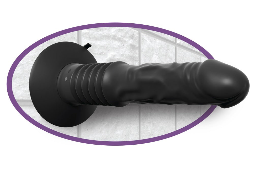 Anal Fantasy - Stoßvibrator - kraftvoller Analvibrator mit Saugfuß