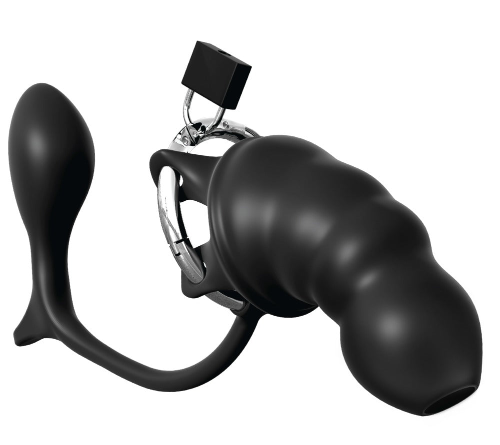 Anal Fantasy - Keuschheitskäfig mit Analplug