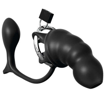 Anal Fantasy - Keuschheitskäfig mit Analplug