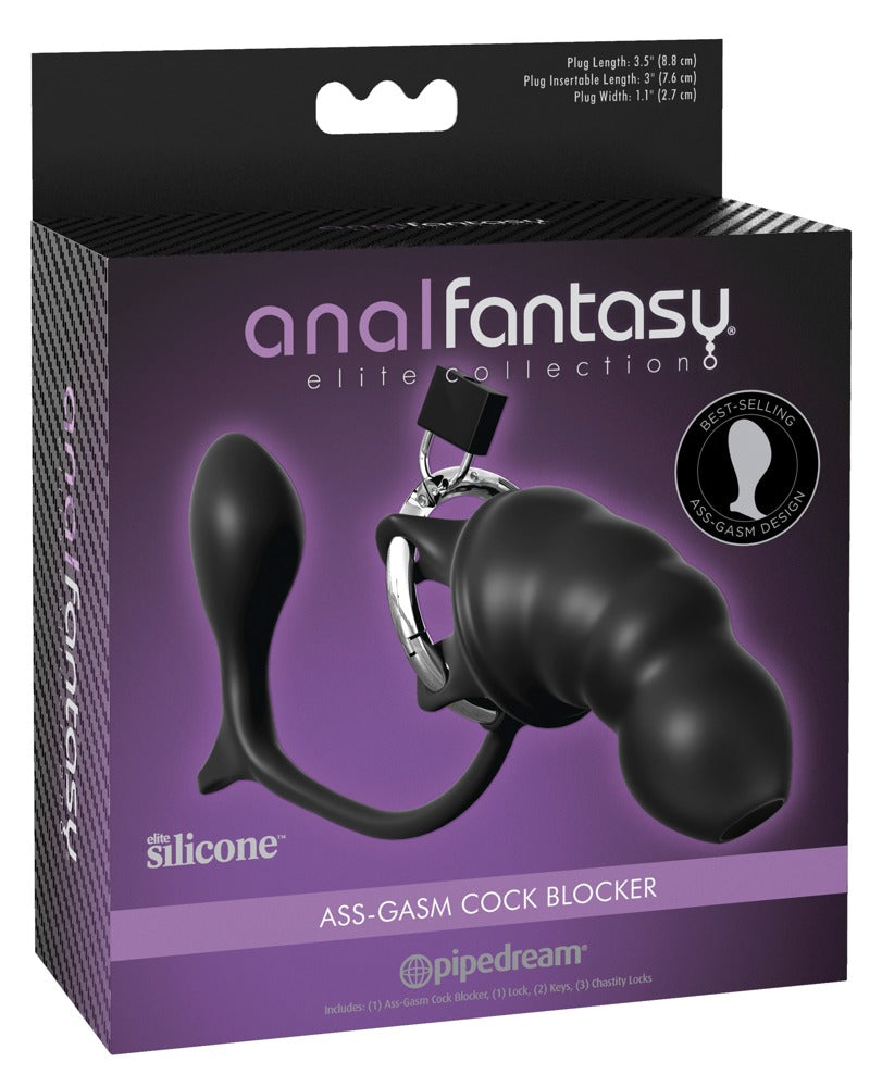 Anal Fantasy - Keuschheitskäfig mit Analplug