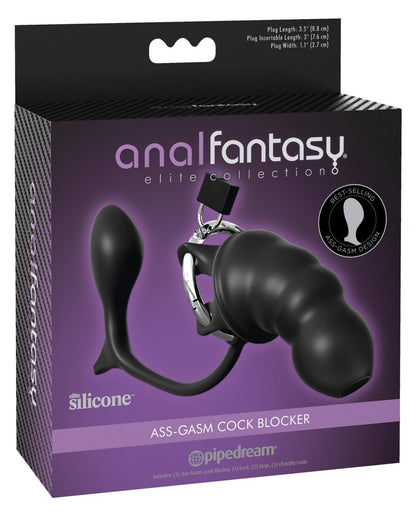 Anal Fantasy - Keuschheitskäfig mit Analplug