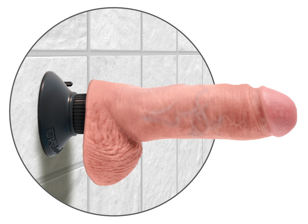King Cock - KC 8 Vibrating Cock with Ball