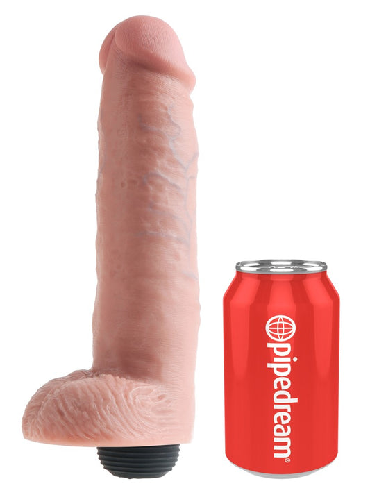 King Cock - Squirting Cock - Dildo mit Hoden