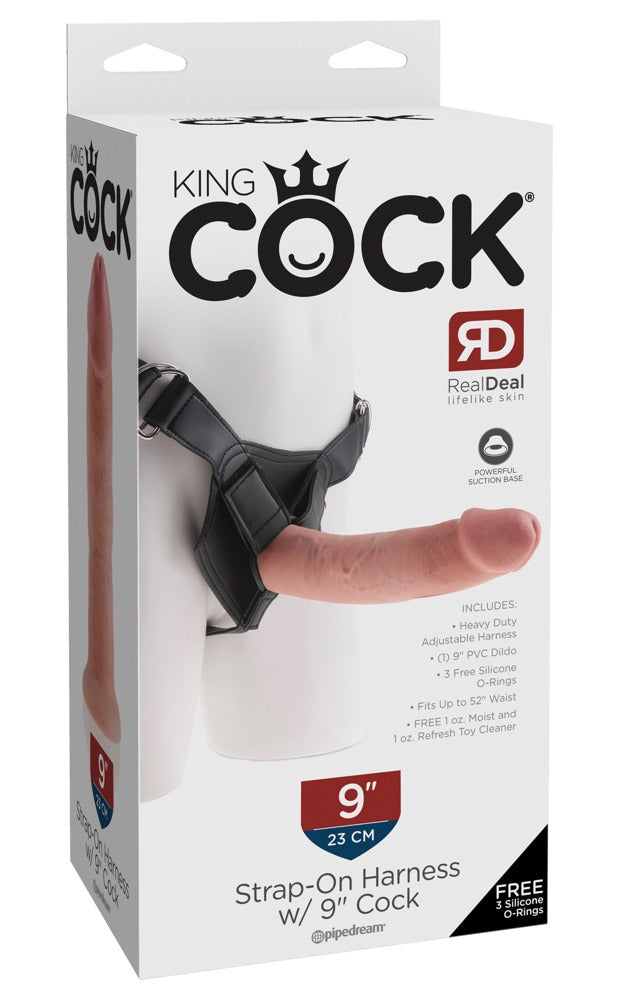 King Cock - Strap-on Harness mit Dildo