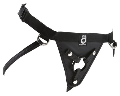 King Cock - Fit-Rite - Harness mit 3 versch. Ringen