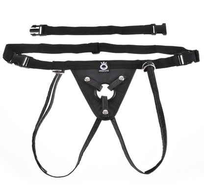 King Cock - Fit-Rite - Harness mit 3 versch. Ringen