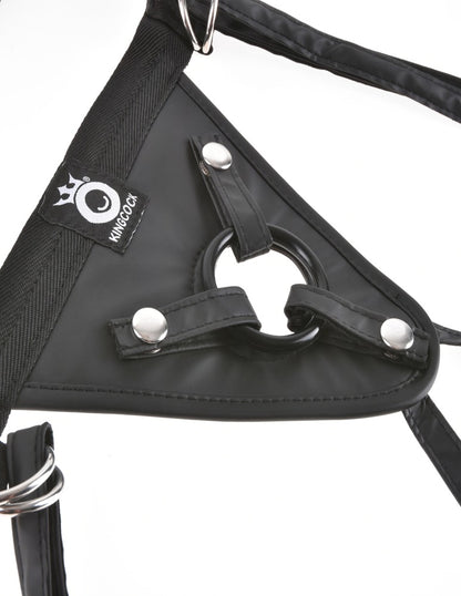 King Cock - Fit-Rite - Harness mit 3 versch. Ringen