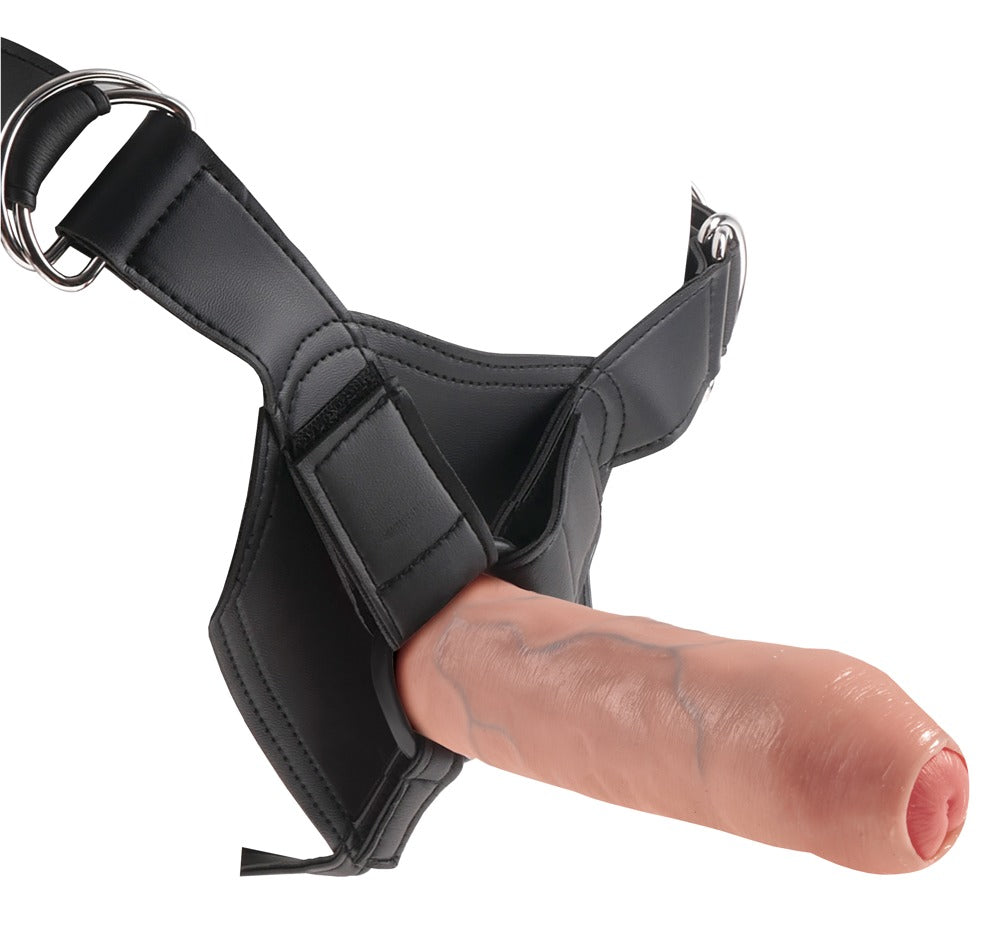 King Cock - Uncut - Unbeschnittener Dildo-Penis