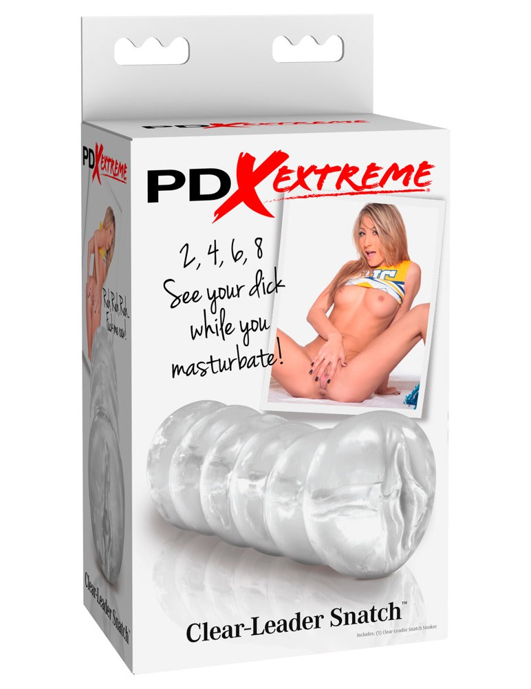 Pipedream - Clear Leader Snatch - Masturbator