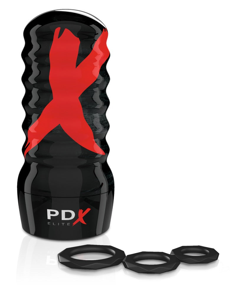 PDX - Air-Tight Anal Stroker - Masturbator mit Saugkontrolle