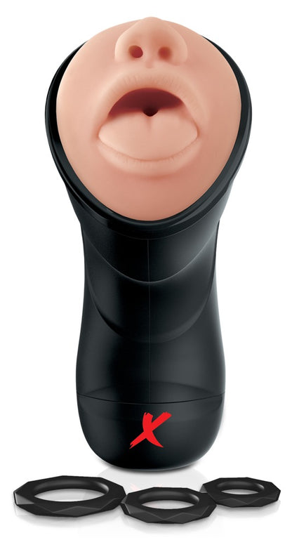 PDX - Deep Throat Stroker - Vibrations-Masturbator