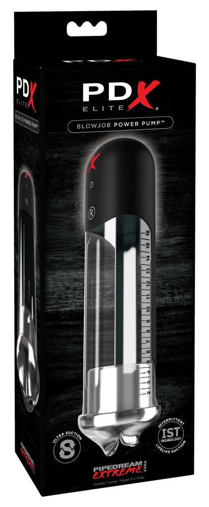 PDX - Blowjob Power Pump - Vollautomatische Penispumpe