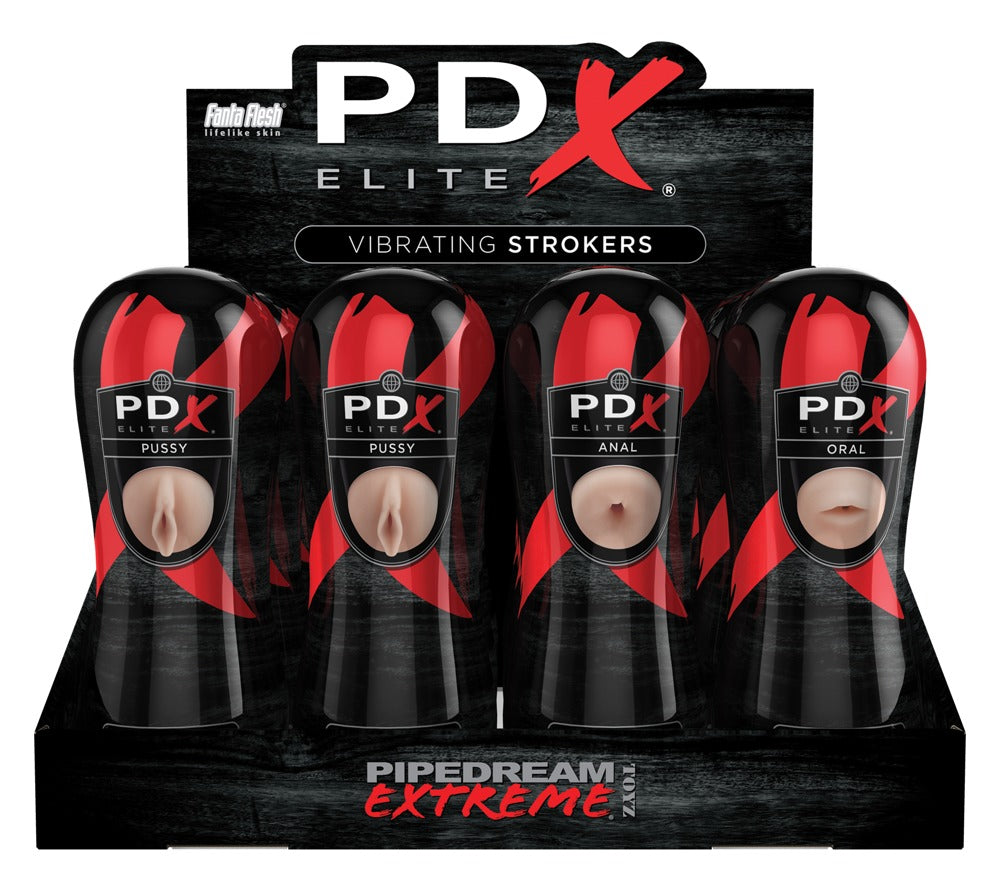 PDX - Vibrating Stroker Set - Masturbator