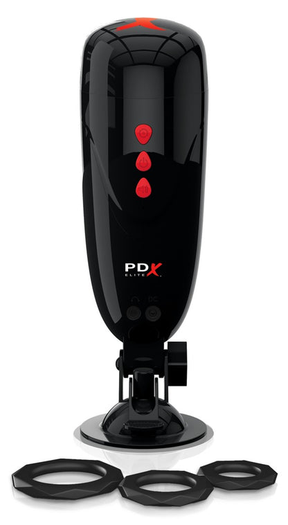 PDX - Moaning Stroker - Vibrationsmasturbator mit Sound