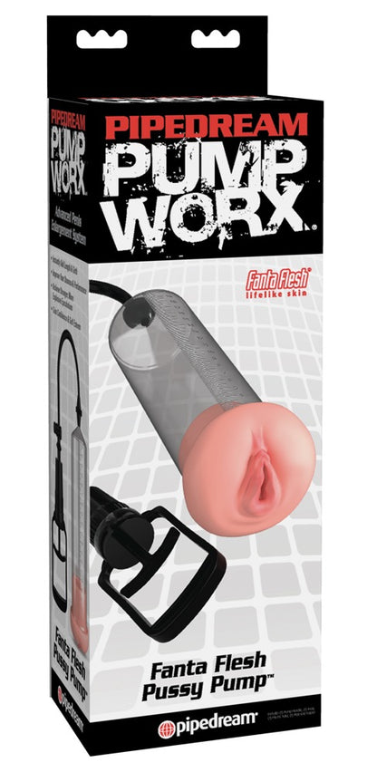 Pump Worx - Fanta Flesh Pussy Pump - Penispumpe