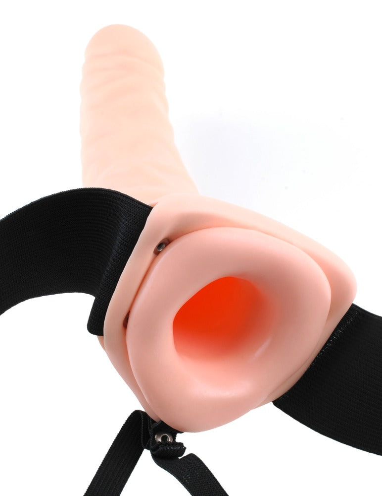 Fetish Fantasy - Hohler Naturdildo mit elastischem Umschnallgurt