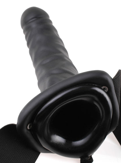Fetish Fantasy - Hohler Naturdildo mit elastischem Umschnallgurt