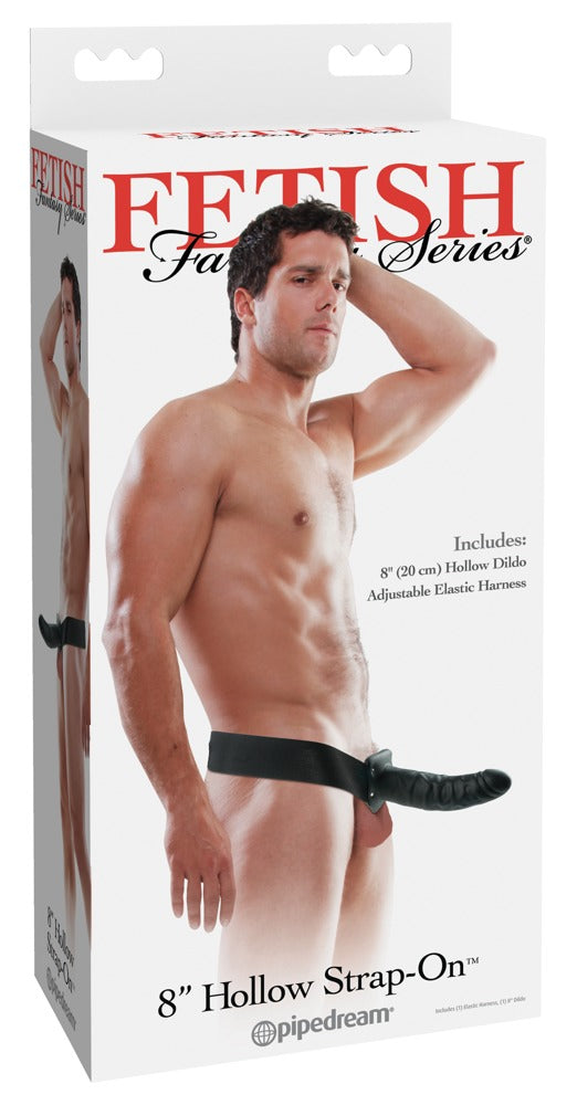 Fetish Fantasy - Hohler Naturdildo mit elastischem Umschnallgurt