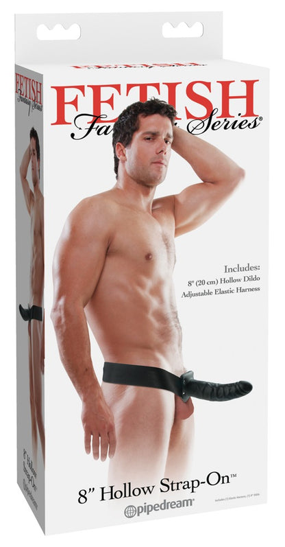 Fetish Fantasy - Hohler Naturdildo mit elastischem Umschnallgurt