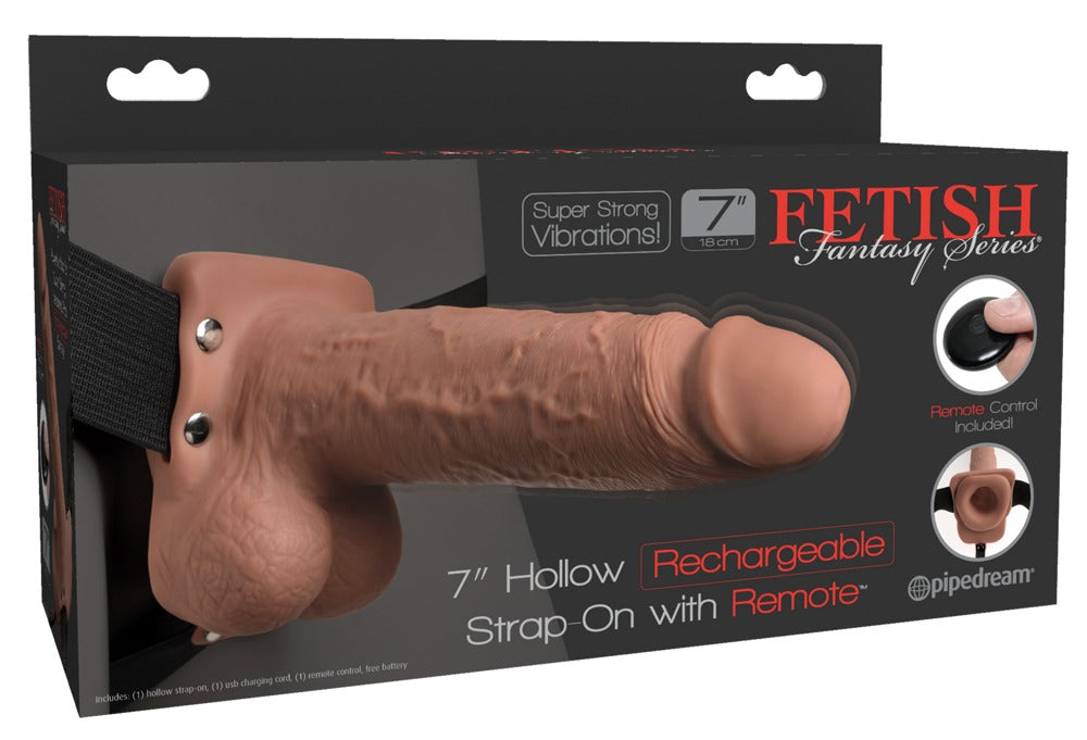Fetish Fantasy - Hohler Strap-On mit Fernbedienung
