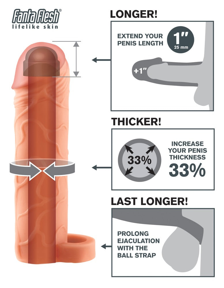 Fantasy X-Tensions - Perfect 1“ Extension with Ball Strap