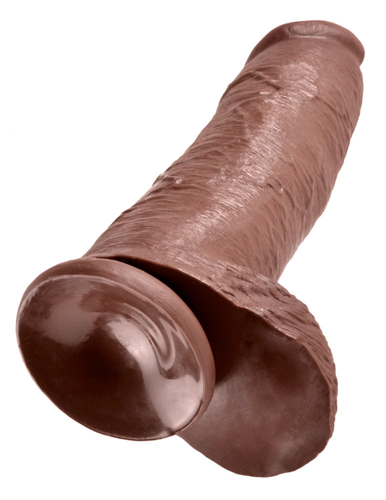 King Cock - Dildo mit Hoden und Saugfuß