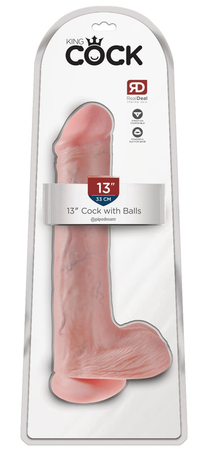 King Cock - Naturdildo mit Saugfuß