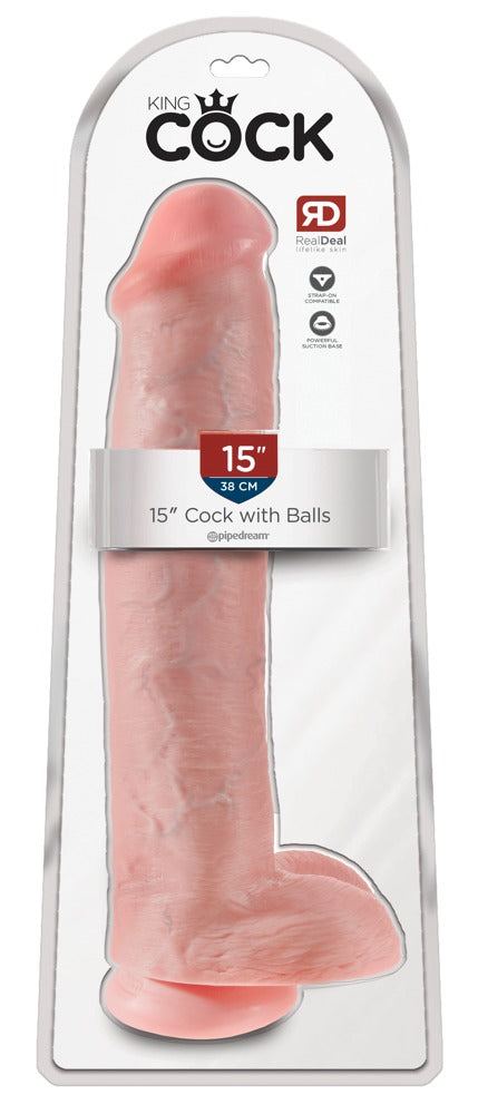 King Cock - Naturdildo mit Saugfuß