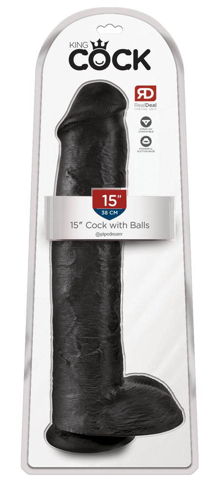 King Cock - Naturdildo mit Saugfuß